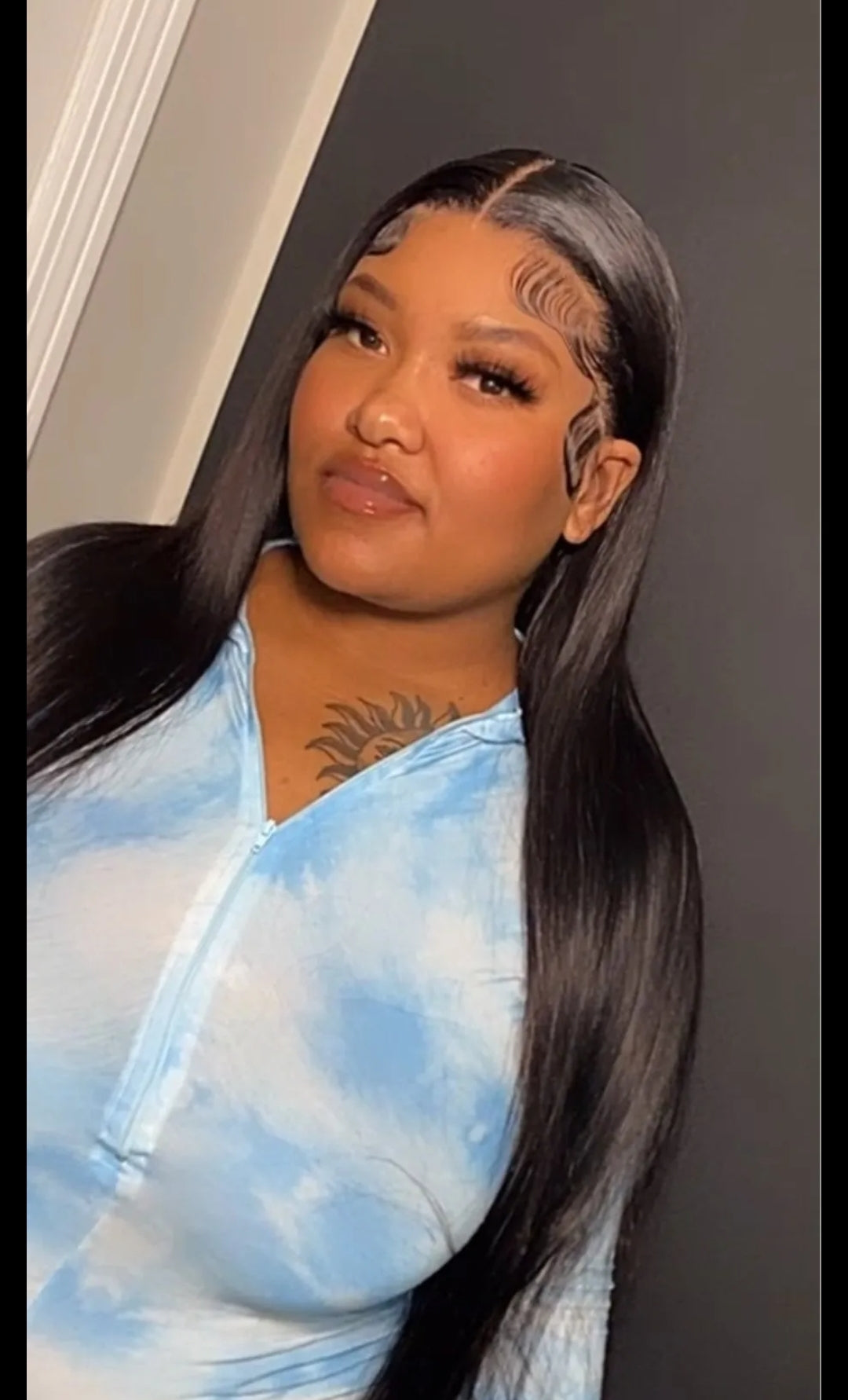5x5 wigs Straight /bodywave lace wig 180% density